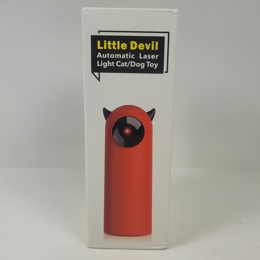 Automatic Laser Light Cat/Dog Toy - White
